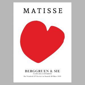 Exhibition Poster Matisse, The heart 2