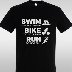 Μπλουζάκι Swim, Bike, Run