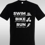 Μπλουζάκι Swim, Bike, Run