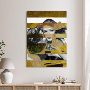 Πίνακας σε καμβά Another kiss in mixed media