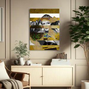 Canvas print Another kiss in mixed media Framed canvas View 1 2