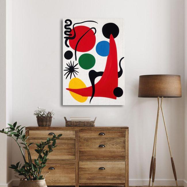 Πίνακας σε καμβά In Miro style