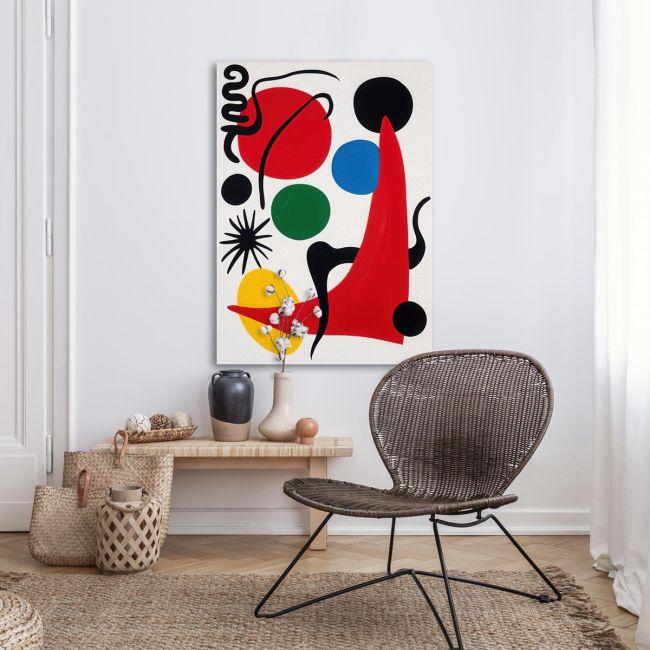 Canvas print In Miro style