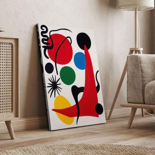 Canvas print In Miro style