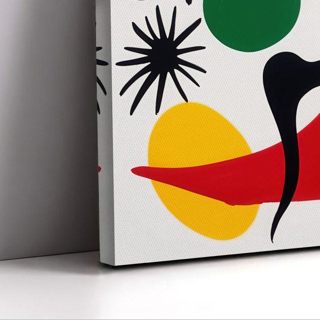 Canvas print In Miro style
