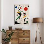 Πίνακας σε καμβά In Miro style I