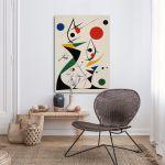 Canvas print In Miro style I