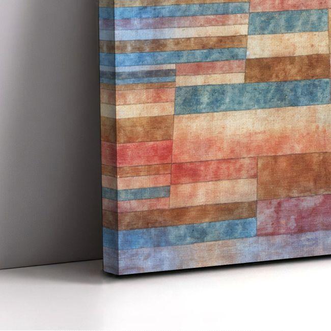 Canvas print Steps, Klee Paul, reproduction