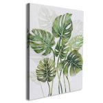 Canvas print, Palmtree leaves painting