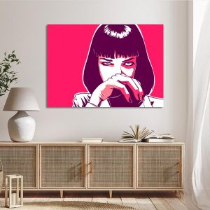 Canvas print The pulp with the fiction Framed canvas View 1 2
