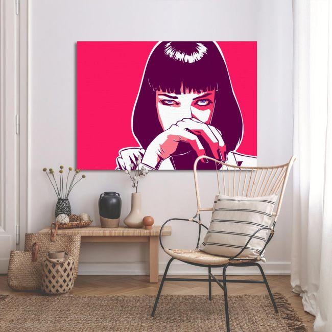 Canvas print The pulp with the fiction