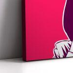 Πίνακας σε καμβά The pulp with the fiction