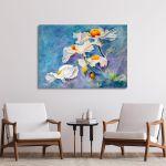 Canvas print Poppies, White poppies
