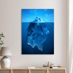 Πίνακας σε καμβά Παγόβουνο, Iceberg