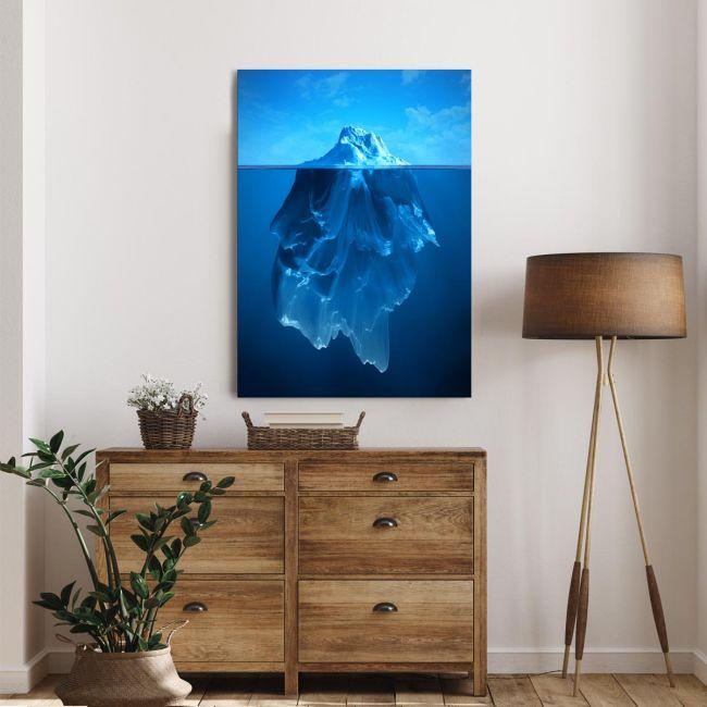 Πίνακας σε καμβά Παγόβουνο, Iceberg
