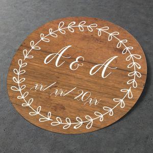 Stickers labelsmarriage initials 2