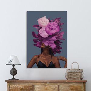 Canvas print Inner Beauty, purple blossom