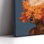 Canvas print Inner Beauty, orange blossom