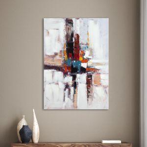 Canvas print Hard color abstract I