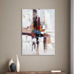 Canvas print Hard color abstract I