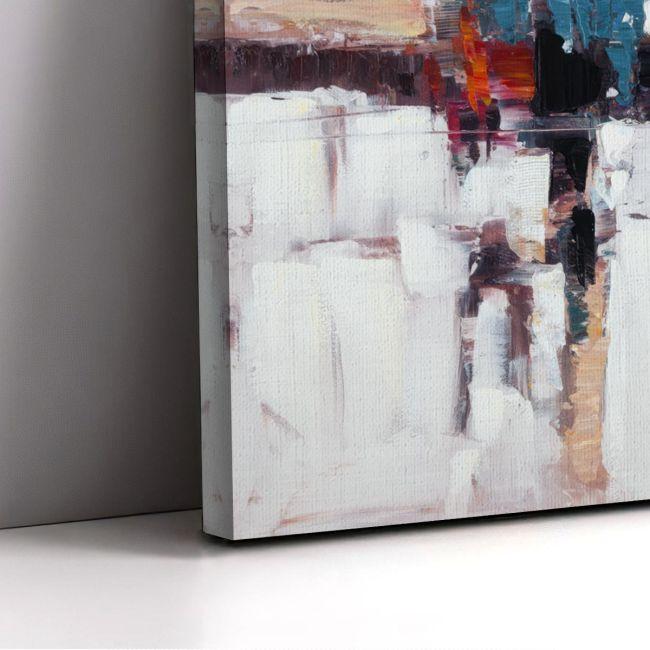Canvas print Hard color abstract I