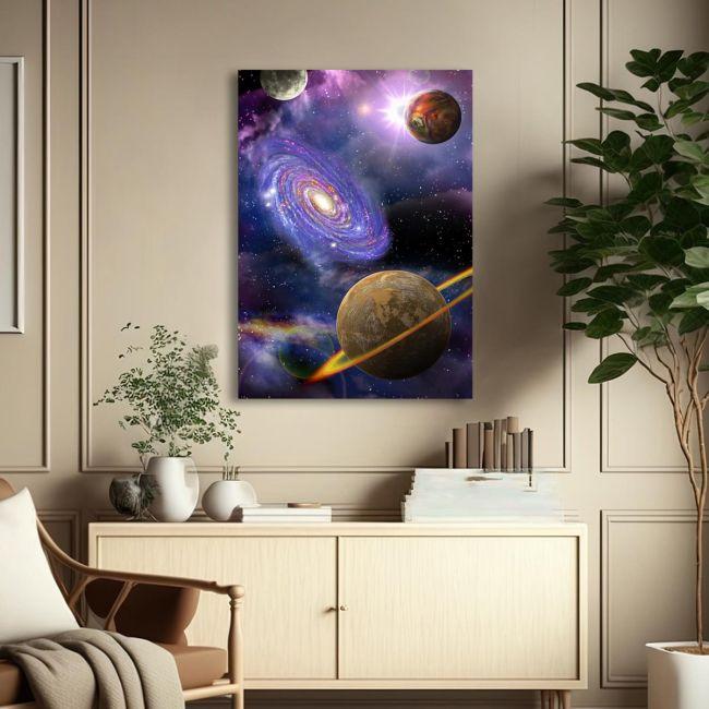 Πίνακας σε καμβά Space