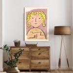 Πίνακας ζωγραφικής Head of a child, Klee P.