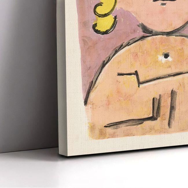 Canvas print Head of a child, Klee P.