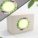 Αυτοκόλλητες ετικέτες Μπαχαρικά και βότανα κενές