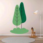 Kids wall stickers Just trees