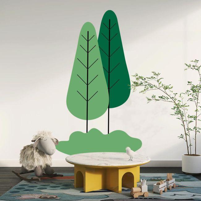 Kids wall stickers Just trees
