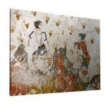 Canvas print Saffron gatherers (detail)