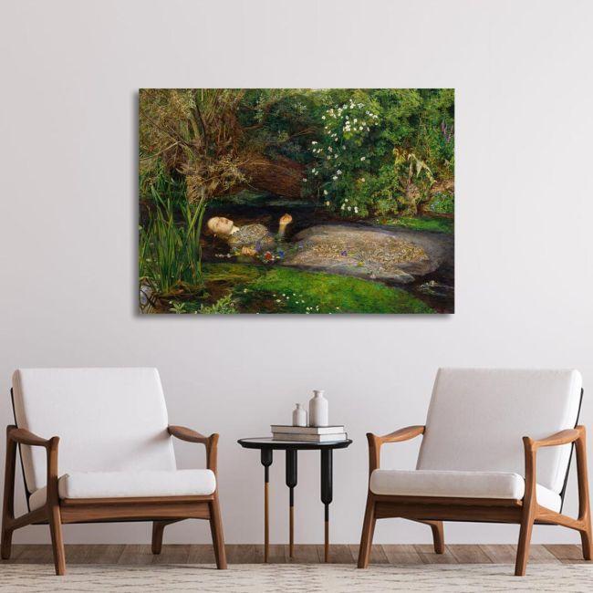 Πίνακας ζωγραφικής Ophelia, Millais J. E.