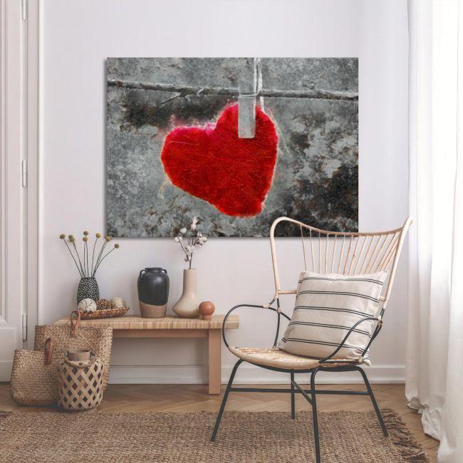 Canvas print Healing heart