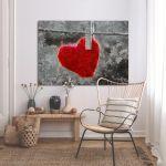 Canvas print Healing heart