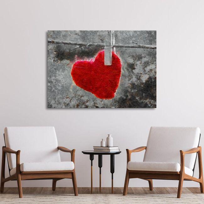 Πίνακας σε καμβά Healing heart