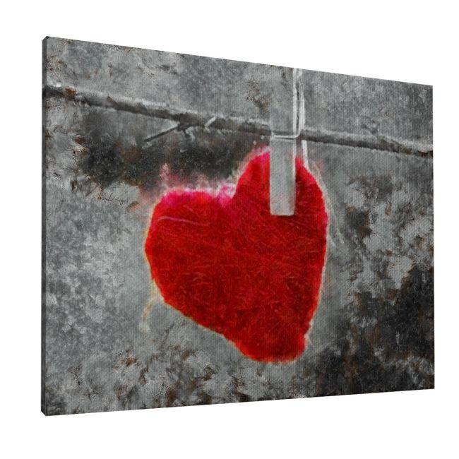 Πίνακας σε καμβά Healing heart