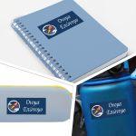 Stickers labels Rocket