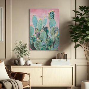 Canvas print A cacti complex vertical Framed canvas View 1 2