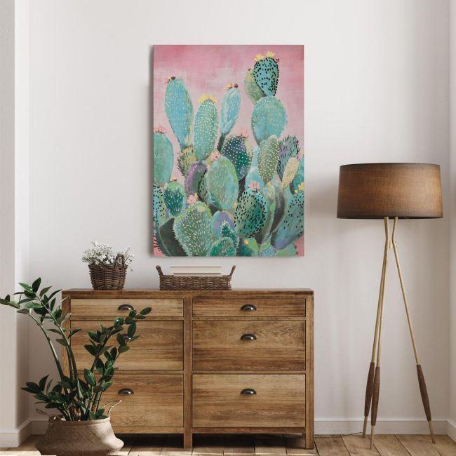 Πίνακας σε καμβά A cacti complex, κάθετο