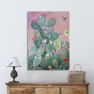 Canvas print A cacti complex III, vertical