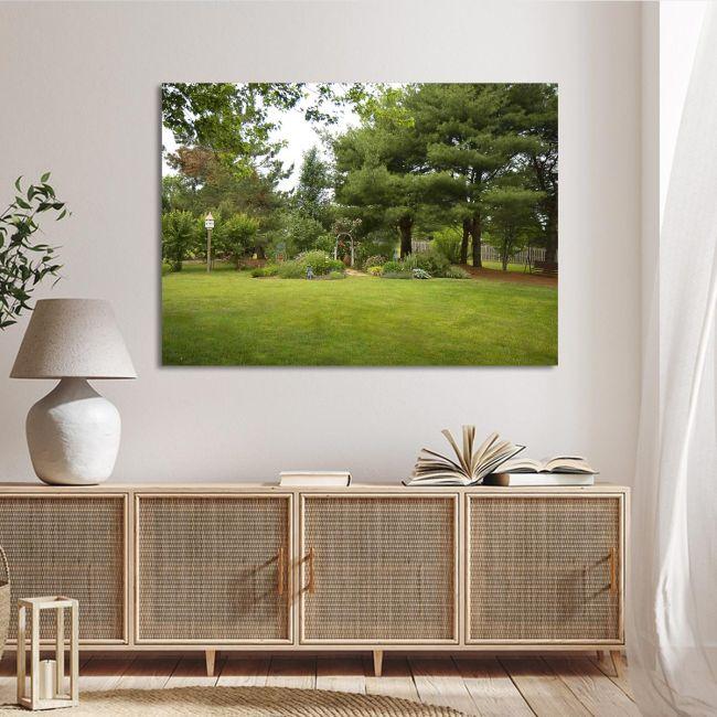 Canvas print Backyard Garden