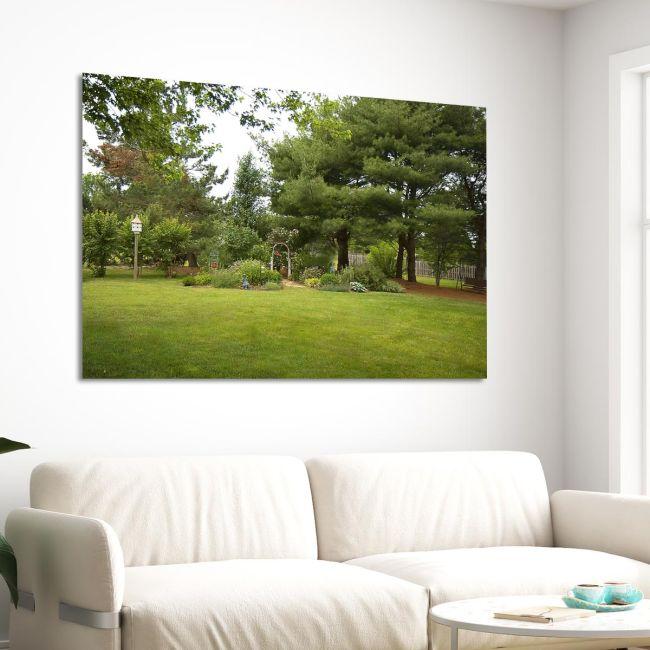 Canvas print Backyard Garden