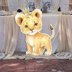 Λιονταράκι Lion king 2, ξύλινη φιγούρα εκτυπωμένη