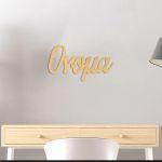 Wooden letterssmall 4mm