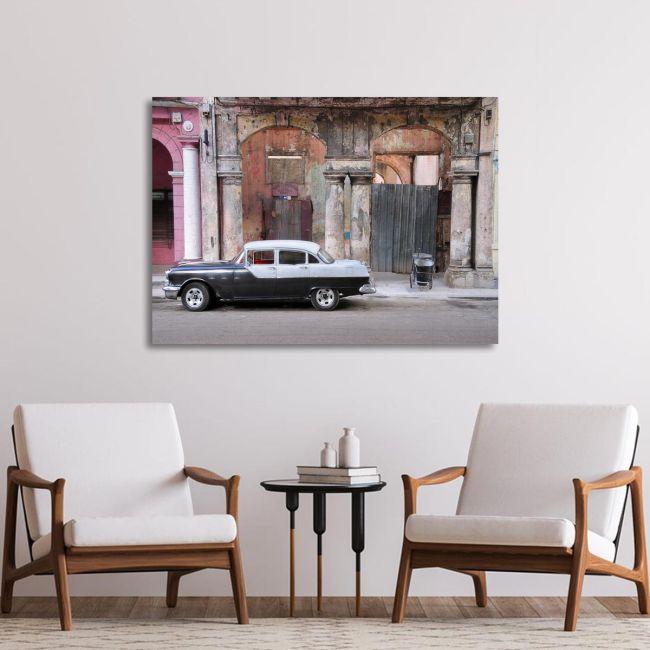 Canvas print Old Havana car