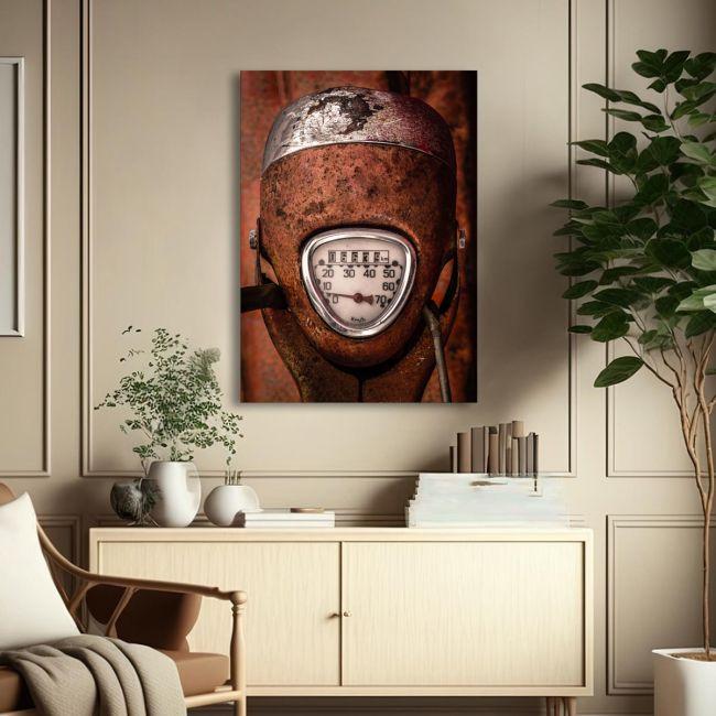 Canvas print Rusted