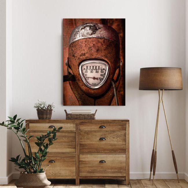 Canvas print Rusted