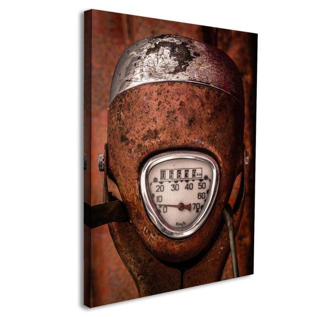 Canvas print Rusted