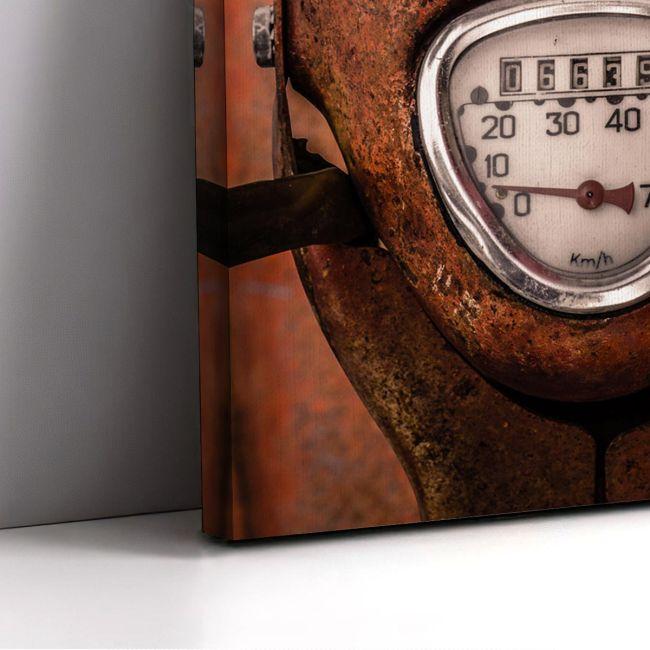 Canvas print Rusted